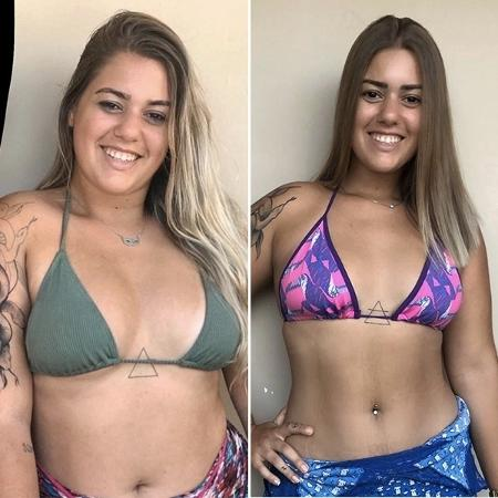 Cláudia Antes y Después